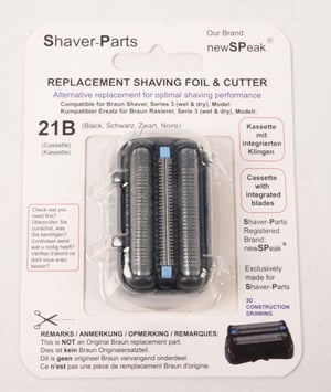Braun Series 3 21B Scherkopf-Kassette
