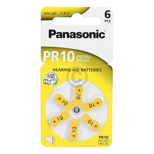 Knopfzelle PR10 Panasonic