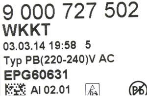 Leistungsmodul programmiert 00656895