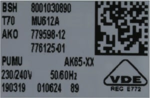 Leistungs/Invertermodul programmiert 12035363 Originalersatzteil von Bosch