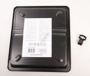 Backblech verstellbar für Ofen Candy Hoover 35601999 Breite 37-52cm