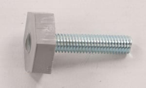 Verstellbarer Fuß für Gefrierschrank Vestel 47027801 Gewinde M8x35 hellgrau