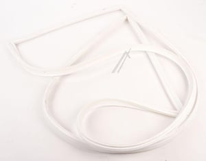 Magnetdichtung 1665x516mm für Kühlschrank Whirlpool/Indesit 481010674448 Gummi Profil grau-weiß
