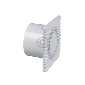 Wohnraumventilator 100erR weiß mit Timer für Wand Bad Toilette