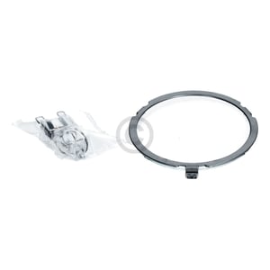 Halogenlampe BOSCH 00629023 G9 20W mit Glasabdeckung und Metallring für Dunstabzugshaube