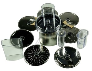 Schnitzelwerk 7 Scheiben für Küchenmaschine DeLonghi AWAT340001 Silber