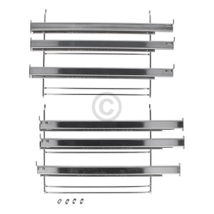 Haltegitterset mit Teleskopauszug 3-fach für Backbleche Rost gorenje AC105 640245 in Backofen