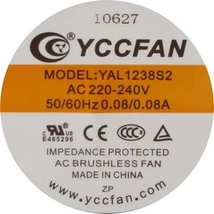 Lüfter für Bosch-Motor 12039106 Kühlung