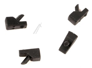 Kit Gummifuss (4 Stk.) alternativ zu Whirlpool/Indesit für Ofen Com Rutschschutz Stopper