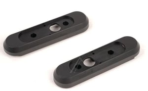 Abdeckungen Hinterradgabelmutter Argento AG23 ARMO240001 schwarz rechts links für E-Scooter Gehäuse