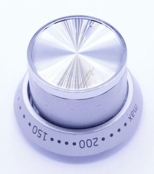 Thermostatknopf für Ofen Beko/Grundig/Arcelik C00929380 Temperaturregler weiß