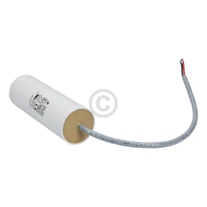 Kondensator 50µF 400V HYDRA MSB MKP 50/400/E2 UL mit Anschlusskabel und Befestigungsschraube