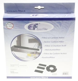 Aktivkohlefilter für Dunstabzugshaube Bauknecht 481249028008 4-teilig AMC982