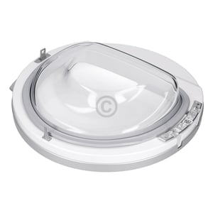 Fenster Komplette tür mit glas (silber-weiß) 11012046