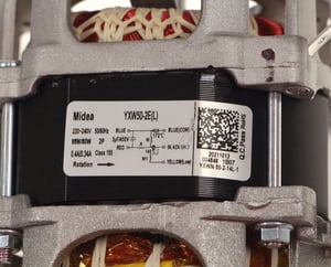 Umwälzpumpe für Kühlschrank Midea 11001010001877 Motor