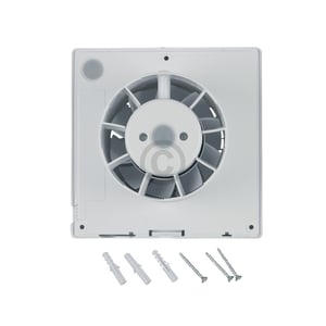 Wohnraumventilator 100erR mit Nachlauf Timer für Wand Bad Toilette