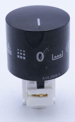 Knebel für Ofen Electrolux Aeg 140142508054 Edelstahl 10 Stellungen