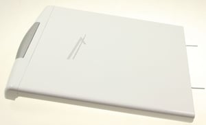 Waschmaschinen-Deckel für Whirlpool Indesit 481010541449 weiß, silberner Griff