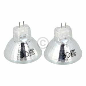 Halogenlampe Set GU4 20W 12V Smeg 824610768 für Dunstabzugshaube 2Stk