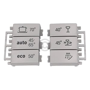 Tastensatz Edelstahlfarbig, Bosch 00625092