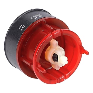 Drehknopf mystic black, mit metall Deckel 00636886