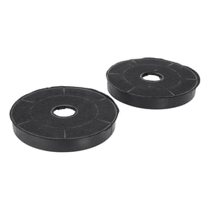 Kohlefilter Set passend für Amica 1160826 KF17146 160mmØ BLUPARTS in