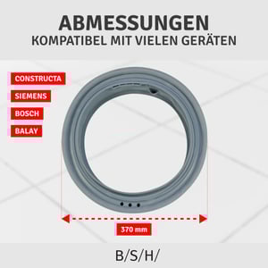 Türmanschette Original vom Hersteller 00361127 361127 für Maschinen von Bosch, Siemens, Neff