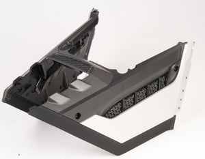 Anschlussrahmen Baugruppe Segway-Ninebot AB.50.0037.11 für E-Scooter Gehäuse GT1