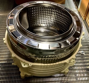 Trommel und Bottich für Waschmaschine Haier 70029509 Waschtrommel-Einheit