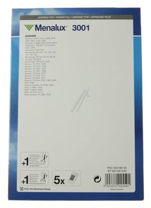 Mikrofilter-Set für Staubsauger Electrolux 9001961359 5x Beutel + Mikrofilter