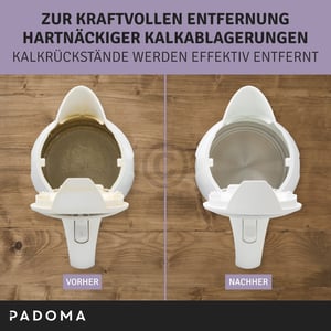 Zitronensäure PADOMA 10090132 für Haushaltsgeräte 1000ml