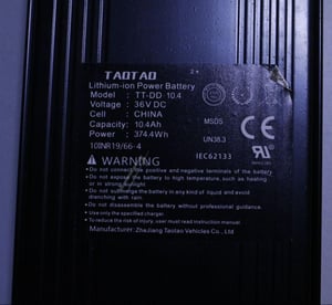 Akku SoFlow 800.211.15 für E-Scooter SO4 / SO4 2nd Gen / SO4 3rd Gen (10.4Ah Extended)