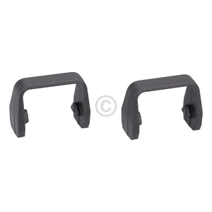 Klammer Set für Türscharnier GAGGENAU 10020041 in Kaffeemaschine 2Stk