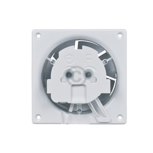 Wohnraumventilator 100erR weiß mit Kugellager Timer für Wand Decke Bad Toilette etc