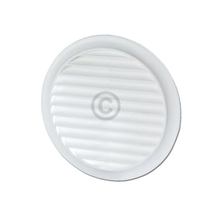 Lüftungsgitter 150erR weiß für Luftführung Dunstabzugshaube