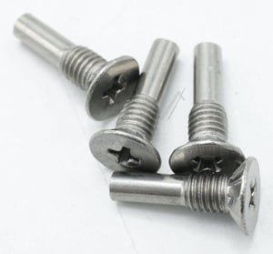 Scharnier-Schrauben-Set für Geschirrspüler AEG 4055463741 4x M5x1