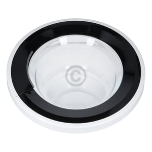 Türe mit Türringen Bullauge Scharnier Griff Blomberg 2439200100 für Frontlader Waschmaschine