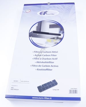 Eurofilter Kohlefilter für Dunstabzugshaube Electrolux 9029802833 LongLife 42x14,2x2 cm