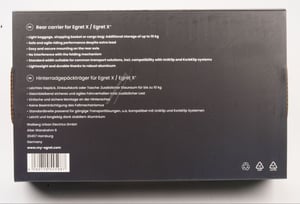 Gepäckträger hinten Cargo Carrier EGRET 10100542 für E-Scooter X XCORE XULTRA