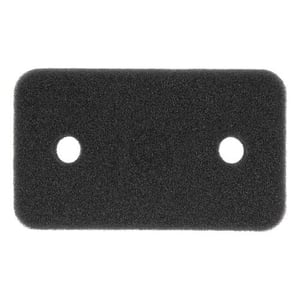 Schaumfilter passend für Miele 7070070 220x133mm Sockelfilter an Wärmetauscher Trockner