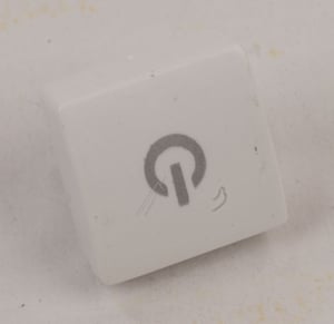 Ein-/Aus-Taste weiß für Liebherr Kühlschrank 743780300 Drucktasten-Ersatz