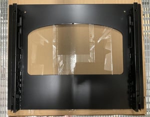 Candy/Hoover Ofentürglas Anthrazit 42821787 Backofen