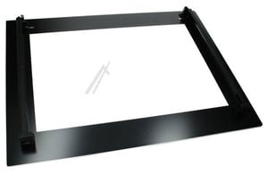 Hublot schwarz für Ofen Electrolux 140126519200 Sichtfenster 595.5x4