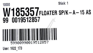 Schwimmer-Baugruppe für Hisense/Gorenje Trockner 873239 Wäschetrockner-Reparatur