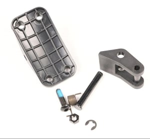 Hinterer Kotflügelhaken Set Argento ACTEVO_035 für E-Scooter Gehäuse