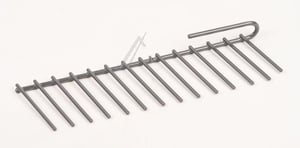 Linke lange Lasche dunkelgrau für Geschirrspüler Whirlpool Indesit 488000630893 Zubehör Geschirrkorb