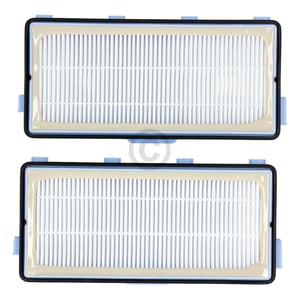 Abluftfilterkassette passend für Miele SF-HA50 9616280 für Staubsauger 2Stk