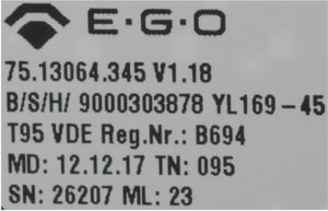 Displaymodul 00613710