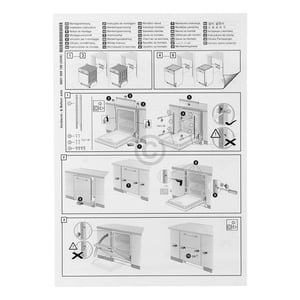 Dekorleisten Set Siemens SZ30BI02 17007745 für Geschirrspüler