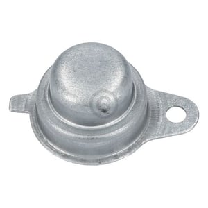 Lagerabdeckung Whirlpool 480112101502 runde Metallkappe hinten für Trockner